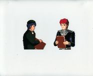 Yang Wenli and Seigfried Kircheis